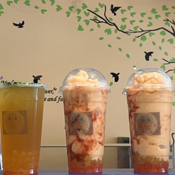 Tea Plus Tea Bar - Passion fruit lemon green tea - Bubble Tea Near Me - San Francisco, California