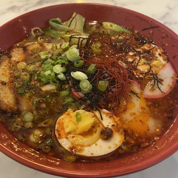 Chihiro Sushi & Bar - Spicy Garlic Tonkotsu Ramen - Sushi Bars Near Me - Euless, Texas