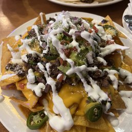 Carne asada nachos Carne asada nachos