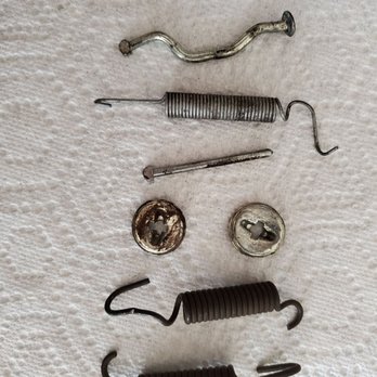 Anyplace Auto Repair - Parking brakes parts damaged during rear brake repair - Auto Repair Near Me