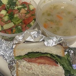 Too Good Too Go. -  good soup, bad sandwich