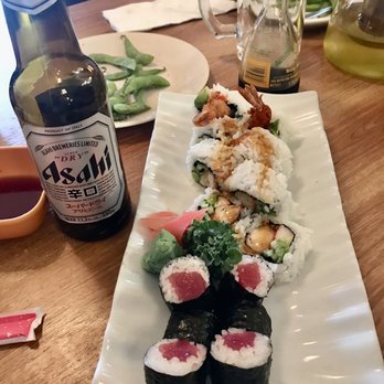 Sushi Jako - Maguro(tuna), shrimp tempura roll. - Sushi Bars Near Me - Harrisonburg, Virginia Sushi Jako - Maguro(tuna), shrimp tempura roll. - Sushi Bars Near Me - Harrisonburg, Virginia