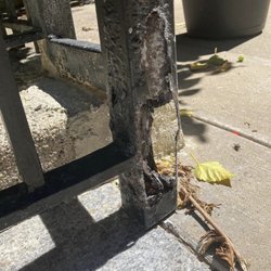 New Bedford Management - All of our ironwork is crumbling and rusted and no one does a thing to address it even after numerous emails which are ignored!