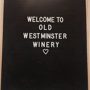 Old Westminster Winery - Wineries Near Me - Westminster, Maryland