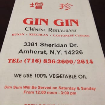 Gin Gin Restaurant - Chinese Near Me - Buffalo, New York Gin Gin Restaurant - Chinese Near Me - Buffalo, New York