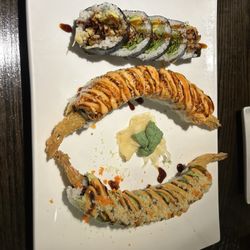Hunan Fusion - Spider Roll, Manhattan Roll, Omaha Roll