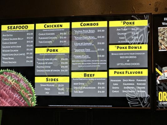 Menu photo 4 Da Hale Las Vegas, NV