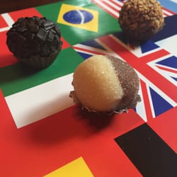 Nana's Brigadeiro - Ordered a box of 24 for the party and only 3 remained!