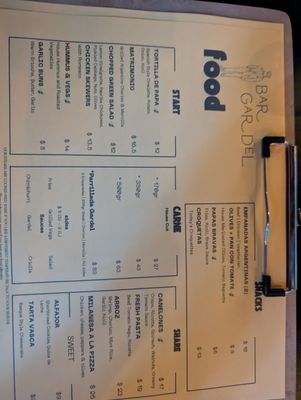 Menu photo 1 Gardel Providence, RI Menu photo 1 Gardel Providence, RI