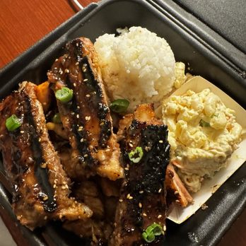 Kealoha's BBQ - Combo- 1. Lilikoi (Lily-Koy) BBQ Ribs Lilikoi Teriyaki Chicken - Barbeque Near Me - Denver, Colorado