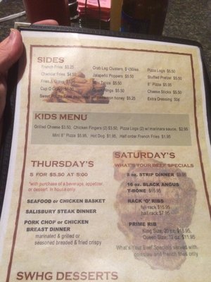 Menu photo 7 Schunks West Hill Grill Eden, NY Menu photo 7 Schunks West Hill Grill Eden, NY