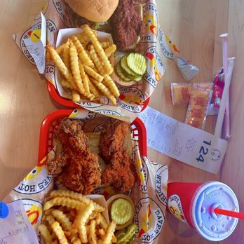Dave's Hot Chicken - Chicken Dave's #1 2 Tenders w/ Fries - Chicken Shop Near Me - Tampa, Florida Dave's Hot Chicken - Chicken Dave's #1 2 Tenders w/ Fries - Chicken Shop Near Me - Tampa, Florida
