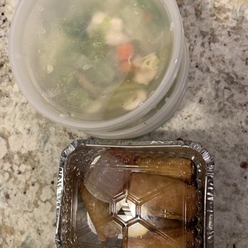 Proud Thai Cookery - Lunch special vegetable soup and spring rolls (complimentary) - Thai Near Me - Berkeley Heights, New Jersey Proud Thai Cookery - Lunch special vegetable soup and spring rolls (complimentary) - Thai Near Me - Berkeley Heights, New Jersey