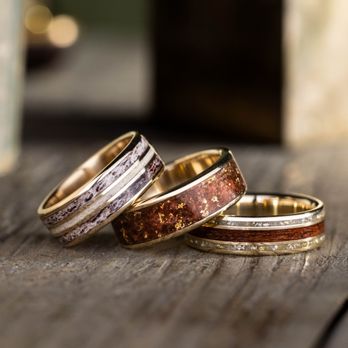 Rustic and Main - Custom mid-century modern style wedding bands for men and women - Jewelry Near Me - Huntersville, North Carolina