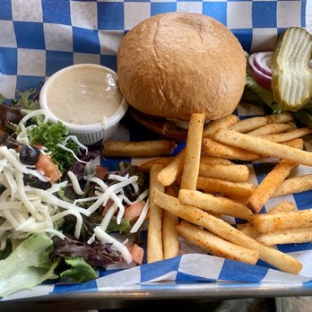 Topside Bar & Grill - Drunken Mushroom Burger - American Near Me - Steilacoom, Washington Topside Bar & Grill - Drunken Mushroom Burger - American Near Me - Steilacoom, Washington