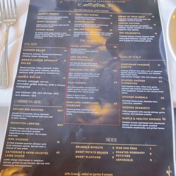 Catherine's Restaurant - Food menu - Caribbean Near Me - Laurel, Maryland