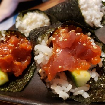 Mikuni - Happy Hour Tuna and Dungeness Handrolls 3/5 - Japanese Near Me - Concord, California Mikuni - Happy Hour Tuna and Dungeness Handrolls 3/5 - Japanese Near Me - Concord, California
