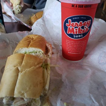 Jersey Mike's Subs - Turkey and cheese - Fast Food Near Me - Bayonne, New Jersey