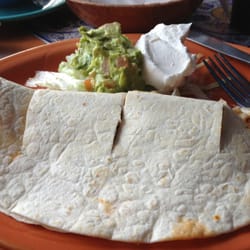 Quesadilla Loca with marinated pork - very very good