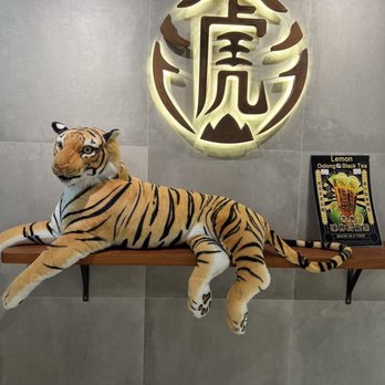 Tiger Sugar - Tiger Plushie - Coffee & Tea Near Me - Hollywood, Florida