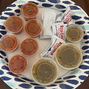 Rafa’s Burritos Horizon - Assortment of sauces - Mexican Near Me - El Paso, Texas Rafa’s Burritos Horizon - Assortment of sauces - Mexican Near Me - El Paso, Texas