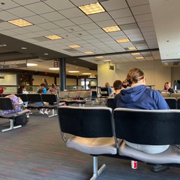 People waiting for a delayed flight! People waiting for a delayed flight!
