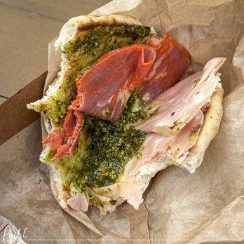 Ronto Roasters - Pijali Wrap opened up - Food Stands Near Me - Anaheim, California