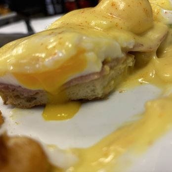 Eggsquisite Eats - Eggs Benedict - the egg yolk - Breakfast & Brunch Near Me - Grand Island, New York