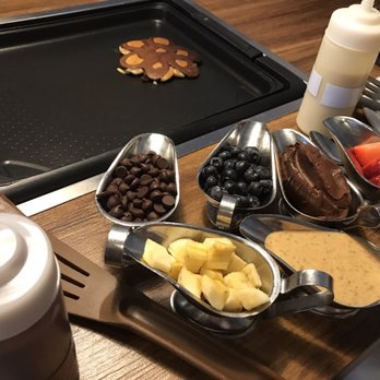 Slappy Cakes - Toppings we chose-too many - Breakfast & Brunch Near Me - Lahaina, Hawaii