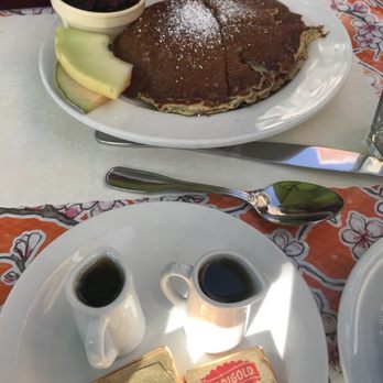 Alana's Cafe - Southern Pecan Pancake with Berry Compote - Breakfast & Brunch Near Me - Burlingame, California Alana's Cafe - Southern Pecan Pancake with Berry Compote - Breakfast & Brunch Near Me - Burlingame, California