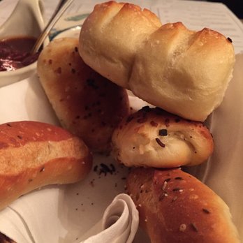Peter Luger - Bread with onion seasoning - Steakhouses Near Me - Brooklyn, New York