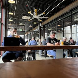 Georgetown Brewing Company - A busy Friday afternoon.. imagine that?!? TGIF