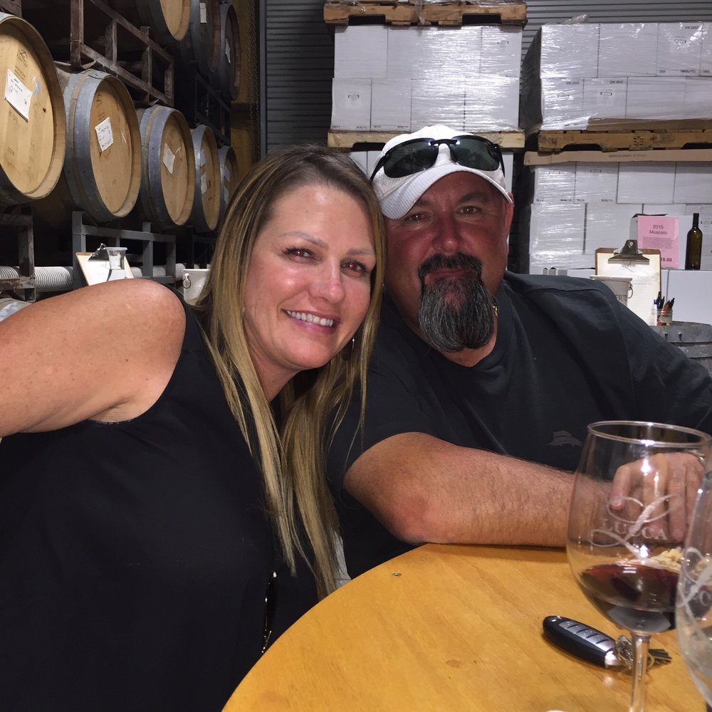 Lucca Winery - Cary and Dora wine tasting with us. - Wineries Near Me - Ripon, California Lucca Winery - Cary and Dora wine tasting with us. - Wineries Near Me - Ripon, California