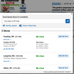 Still shows "In Stock" 24 hours later... Welcome to the Information Age
