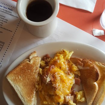 Abner's Restaurant - Ham egg scramble special - American Near Me - Brohman, Michigan