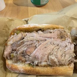 Braised Porchetta sandwich Braised Porchetta sandwich