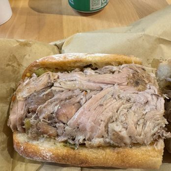 Salumi - Braised Porchetta sandwich - Italian Near Me - Seattle, Washington Salumi - Braised Porchetta sandwich - Italian Near Me - Seattle, Washington