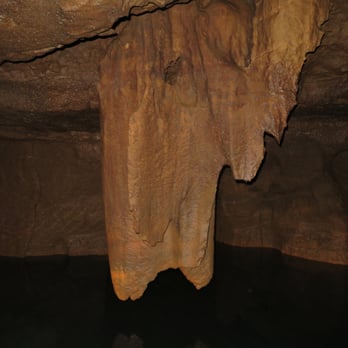 Bluespring Caverns Park - massive stalagtite - Parks Near Me - Bedford, Indiana Bluespring Caverns Park - massive stalagtite - Parks Near Me - Bedford, Indiana