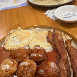 Biscuits and gravy and ableskivers Biscuits and gravy and ableskivers