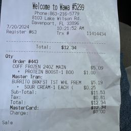 Receipt