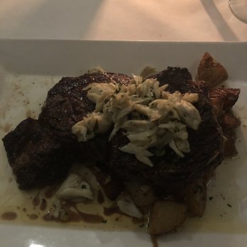 Marina Cafe - Rib eye and lump crab - Seafood Near Me - Destin, Florida