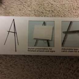 Black Easel