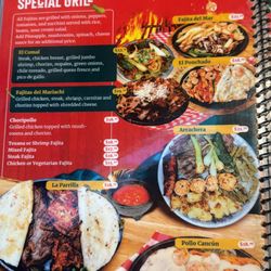 Plaza Del Mariachi - Delicious menú