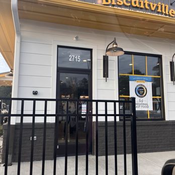 Biscuitville - the front entrance of a restaurant - Breakfast & Brunch Near Me - Columbia, South Carolina