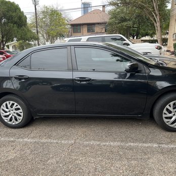Sunbusters Window Tinting - Ceramic tint, Limo tint on the back passengers, the darkest legal on the driver and passenger. - Car Window Tinting Near Me - Austin, Texas