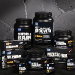 Get Lean - This image shows some of our performance products.