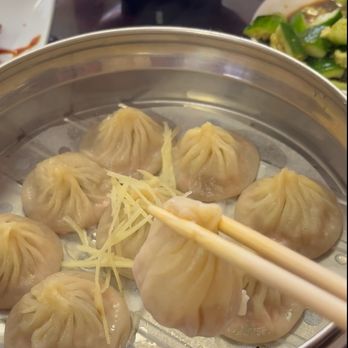 Dumpling Village - Notice the weight of the soup inside of the bao! Perfect! - Chinese Near Me - Rancho Cucamonga, California Dumpling Village - Notice the weight of the soup inside of the bao! Perfect! - Chinese Near Me - Rancho Cucamonga, California