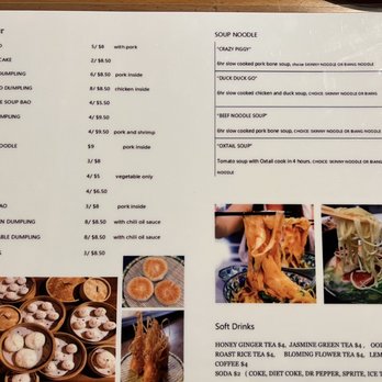 Hi Trendy Dumpling - Menu 6/5/2022 - Szechuan Near Me - Houston, Texas