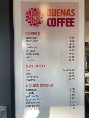 Menu photo 6 Buenas Coffee Costa Mesa, CA Menu photo 6 Buenas Coffee Costa Mesa, CA