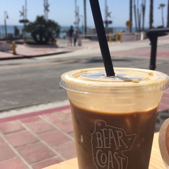 Bear Coast Coffee - Iced dirty chai latte with almond milk - Coffee & Tea Near Me - San Clemente, California Bear Coast Coffee - Iced dirty chai latte with almond milk - Coffee & Tea Near Me - San Clemente, California